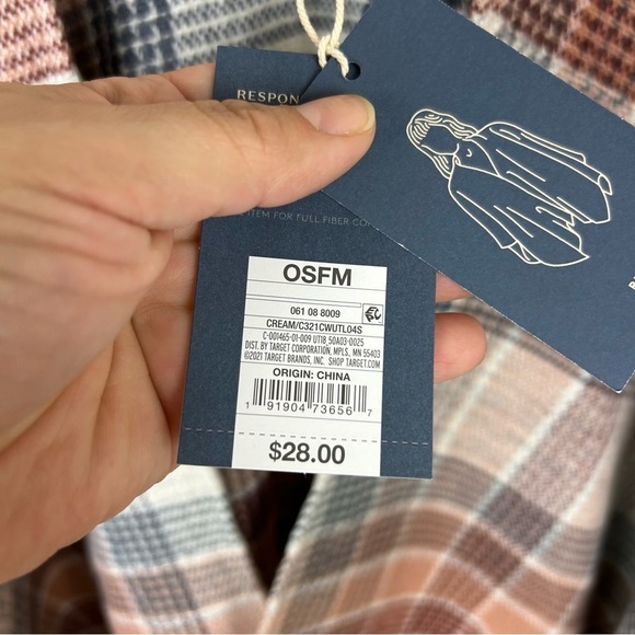 NWT Universal Thread Ruana poncho - Picture 11 of 13